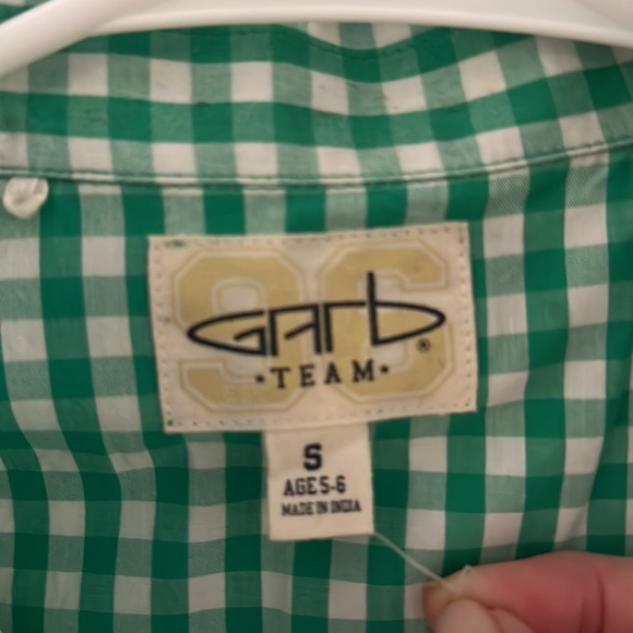 Garb boys boot gingham button down - Picture 2 of 3